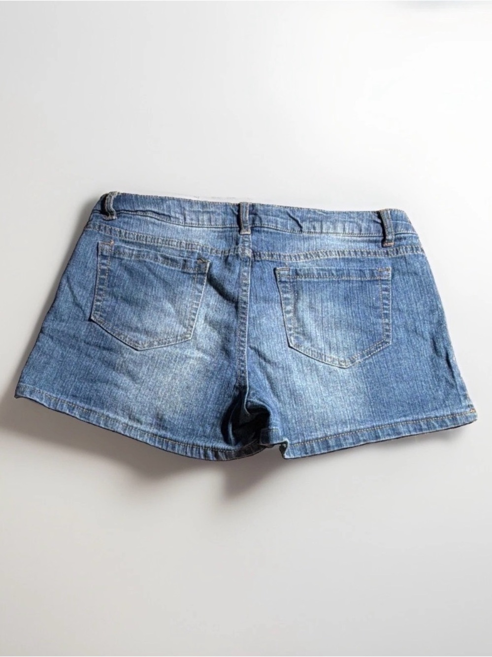 Arizona Jean Company Light Blue Denim Shorts with Back Pockets